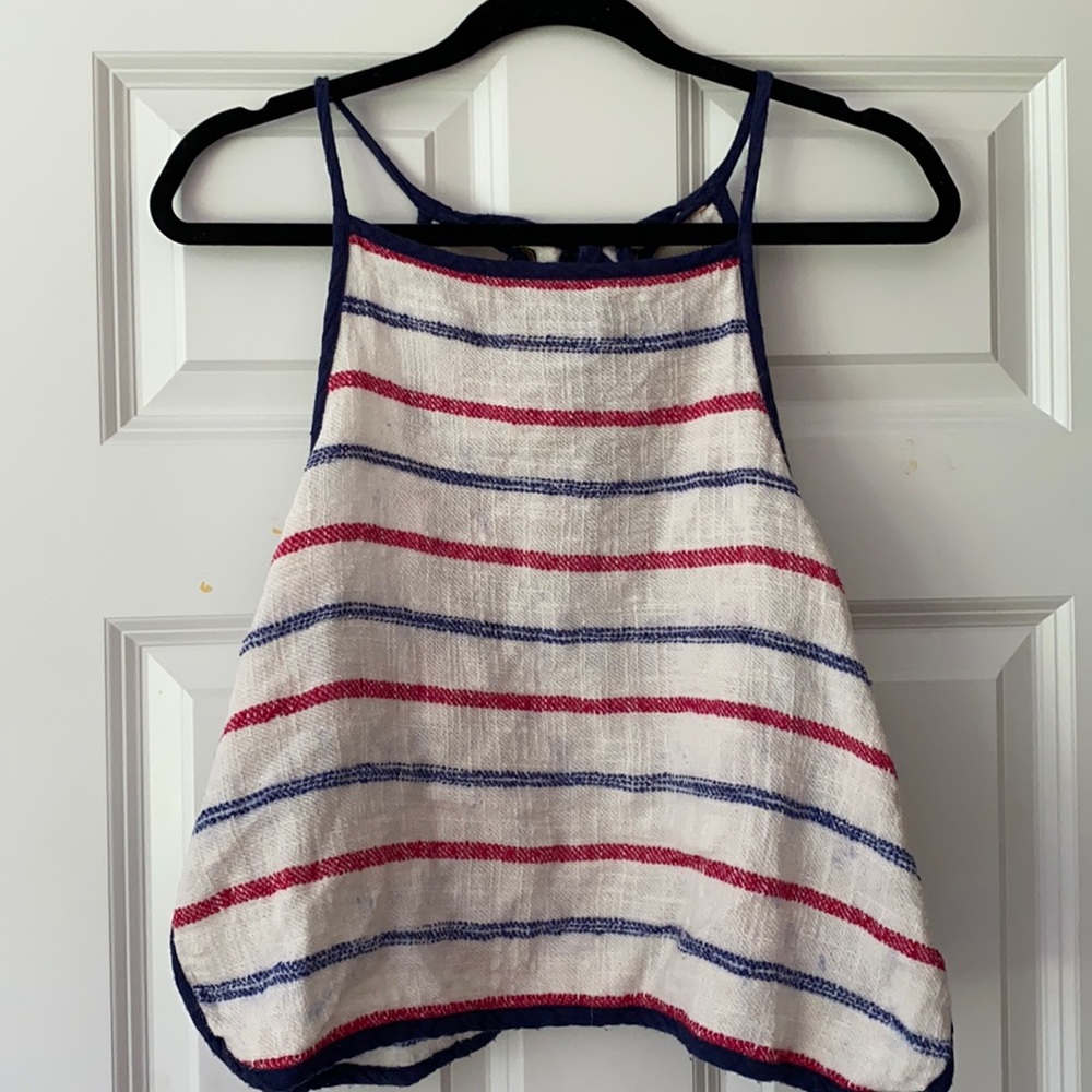 FREE PEOPLE tie-back tank